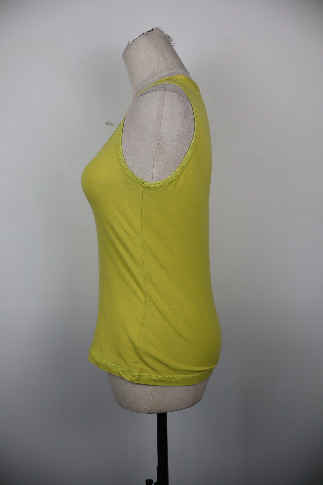 TRUSSARDI JEANS CANOTTA MAGLIA TOP DONNA S WOMAN CASUAL VINTAGE T-SHIRT COTONE