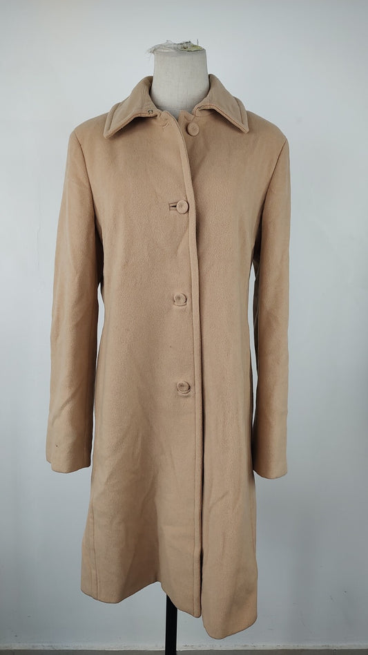 MAX & CO CAPPOTTO DONNA COAT Tg 44 WOMEN VINTAGE CASUAL JACKET ITALY LANA