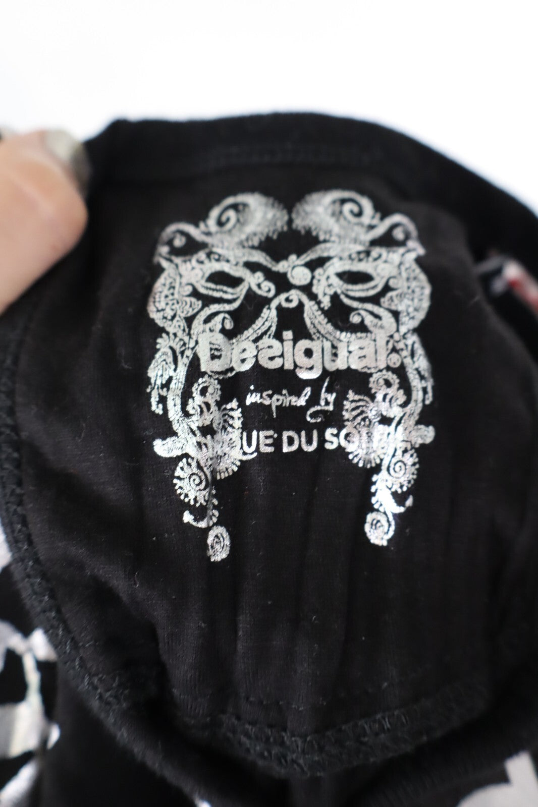 DESIGUAL VESTITO DONNA TG. M WOMAN CASUAL VINTAGE DRESS ABITO CIRQUE DU SOLEIL