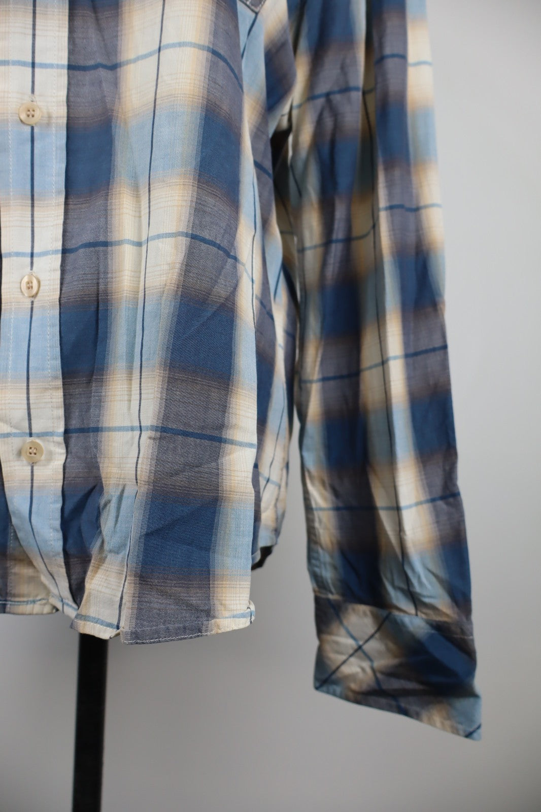 DIESEL CAMICIA  DONNA TG. XL WOMAN SHIRT CASUAL VINTAGE COTONE MANICHE LUNGHE