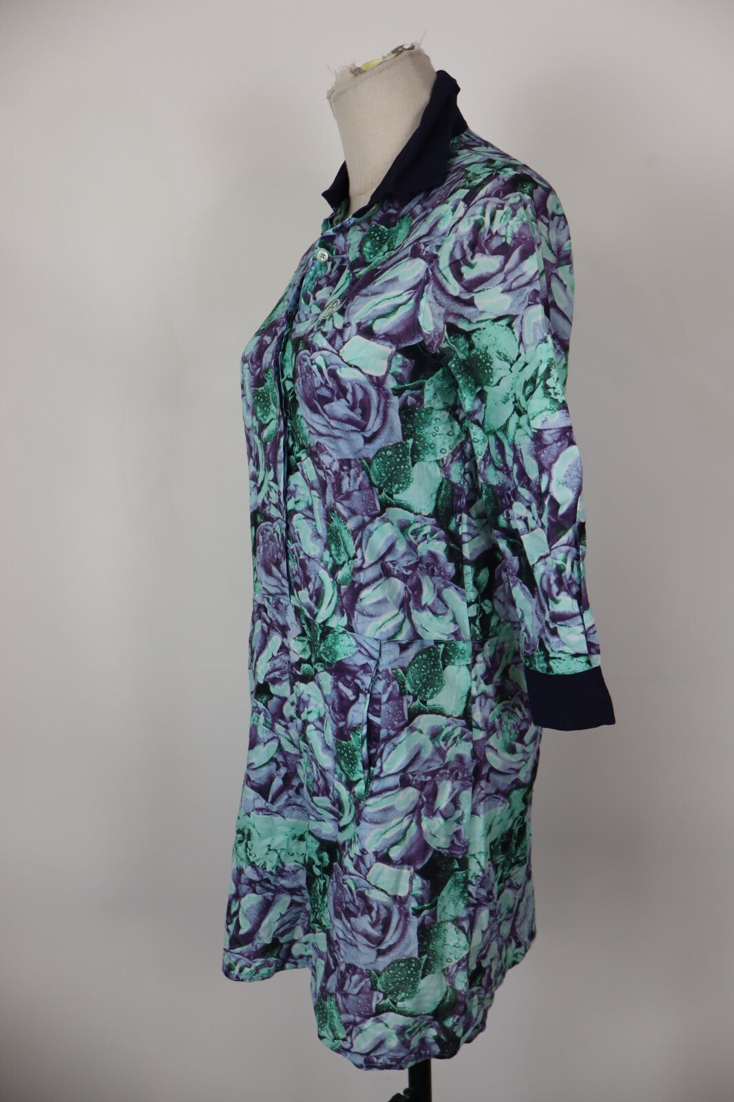 CONTE OF FLORENCE VESTITO DONNA TG S WOMAN CASUAL VINTAGE DRESS ABITO COTONE