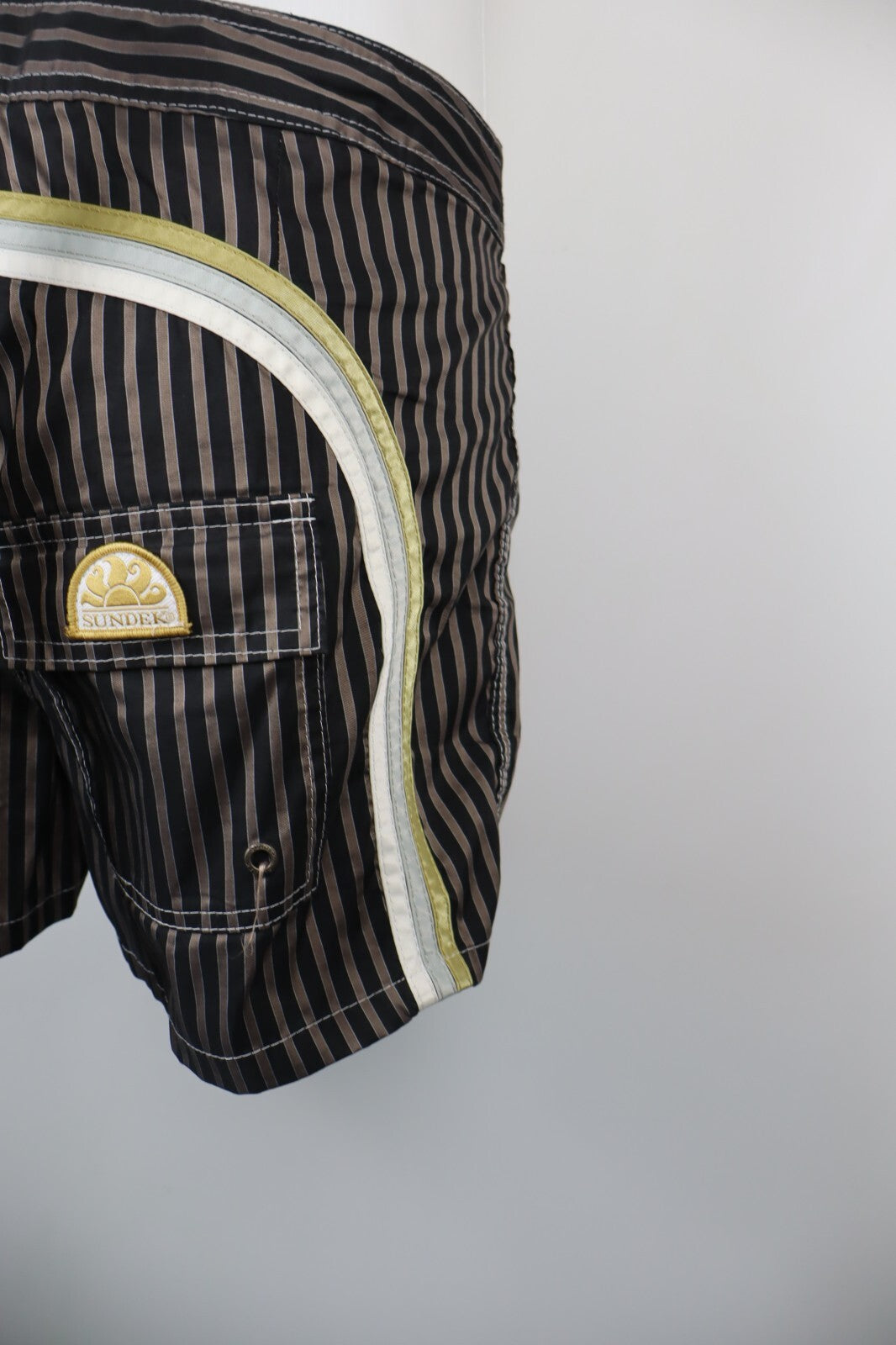 SUNDEK COSTUME PANTALONCINO MARE UOMO TG 31 MEN SWIMSUIT VINTAGE CASUAL