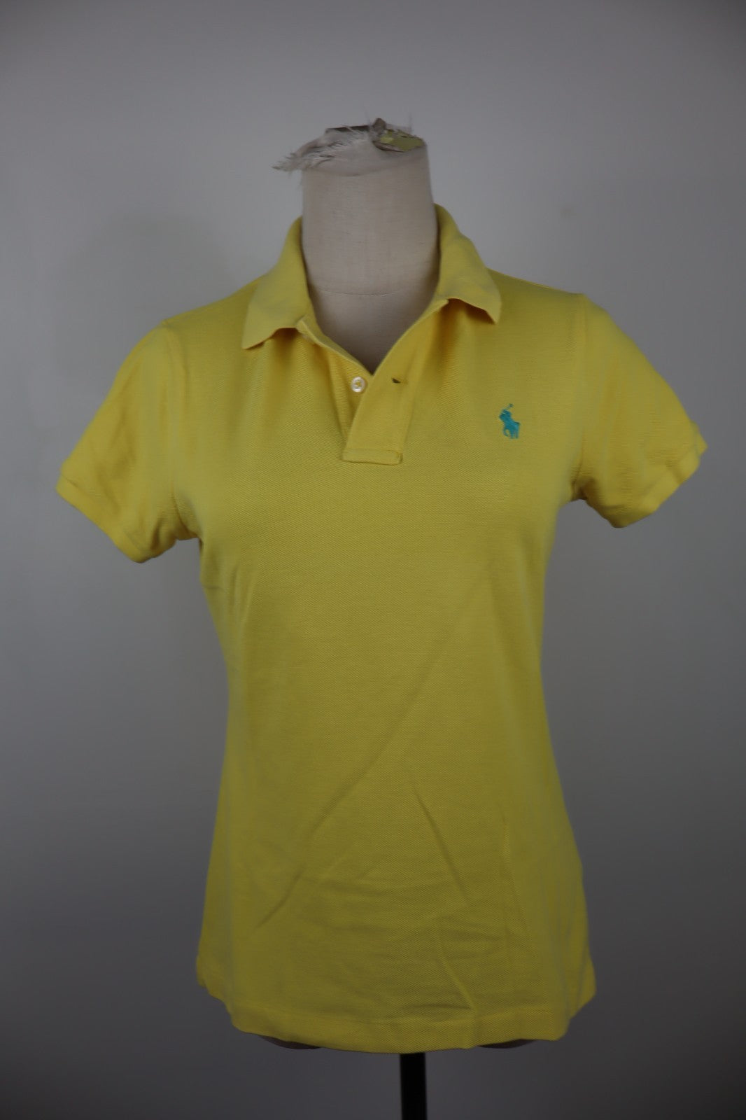 RALPH LAUREN SKINNY POLO DONNA COTONE TG. S WOMAN SHIRT CASUAL VINTAGE COTTON