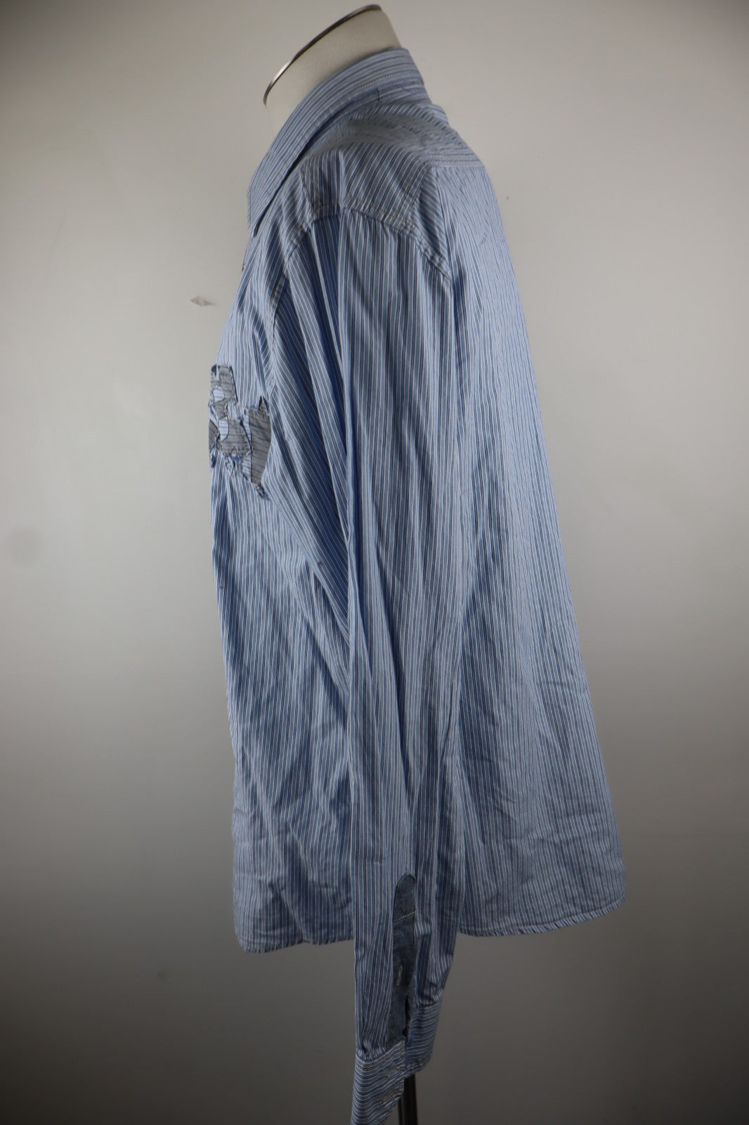DESIGUAL CAMICIA SHIRT UOMO TG XL MAN VINTAGE CASUAL LOGO COTONE