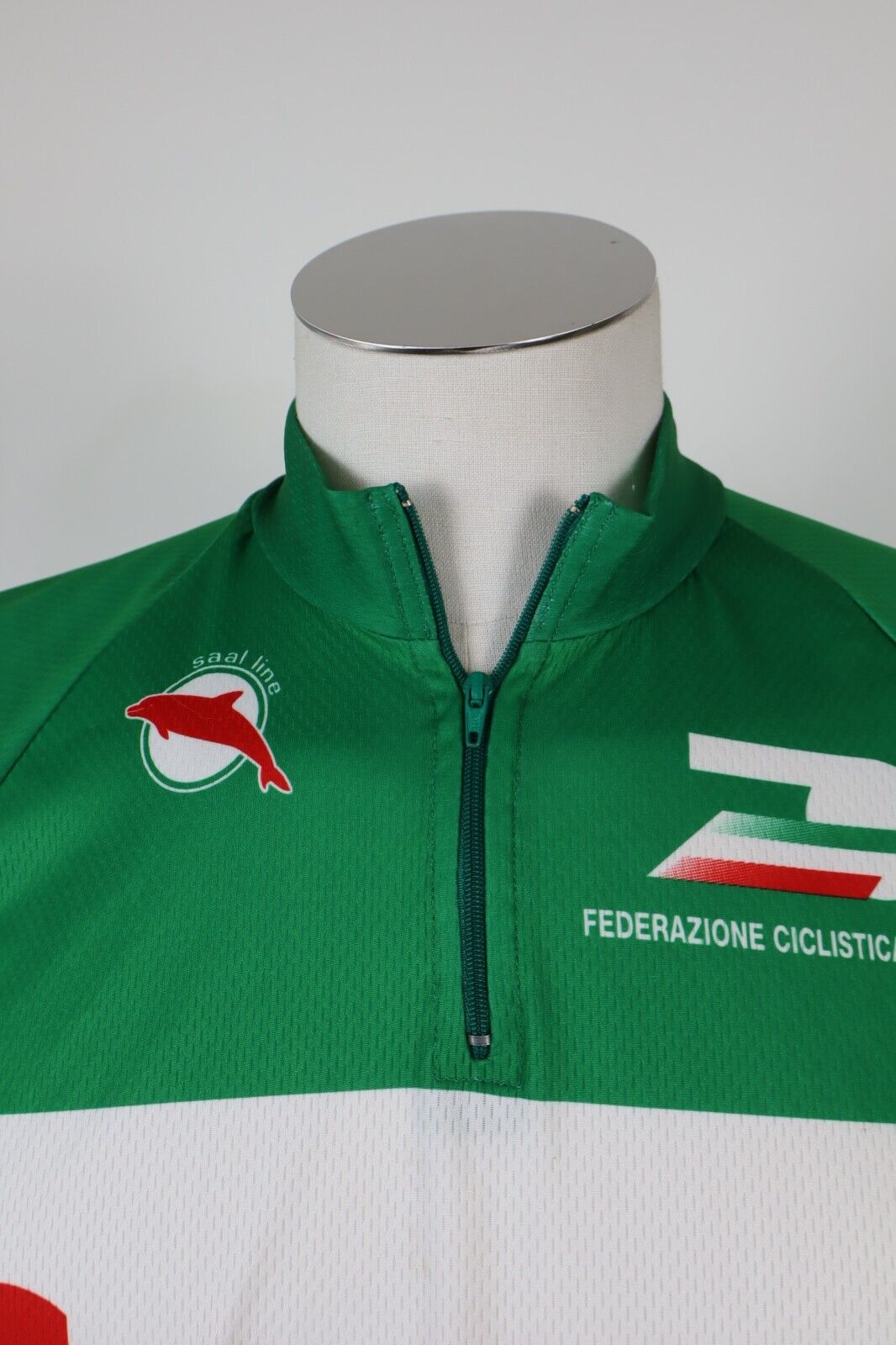 SAAL LINE ITALIA MAGLIA CICLISMO UOMO TG. 5 MAN SHIRT SPORT VINTAGE SAECO