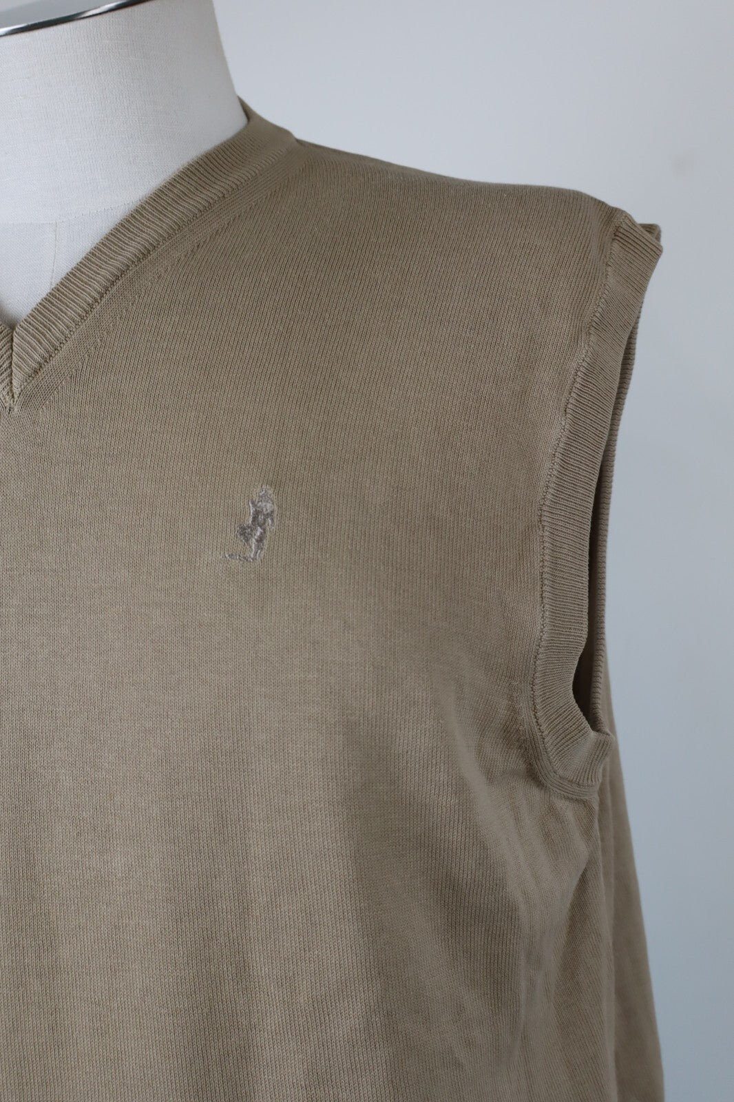 MARLBORO CLASSICS MAGLIONE SMANICATO COTONE GILET UOMO Tg. L SWEATER MAN CASUAL