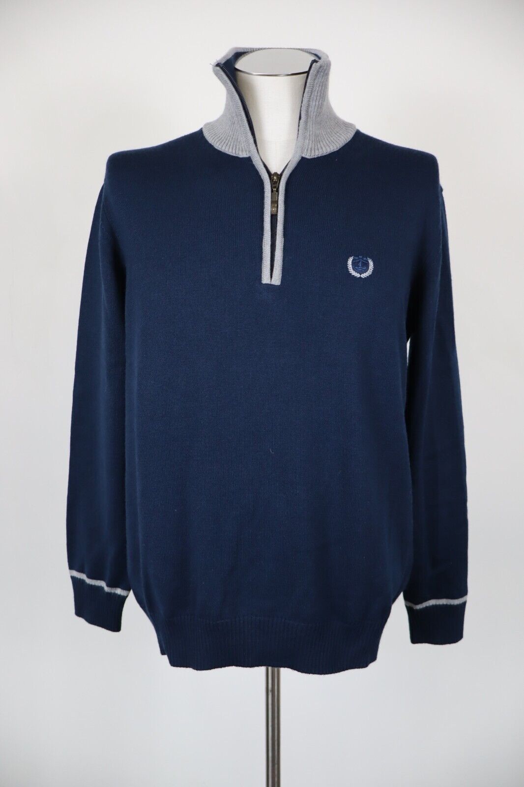 NAVIGARE MAGLIONE VINTAGE UOMO Tg. L MAN SWEATER CASUAL LANA