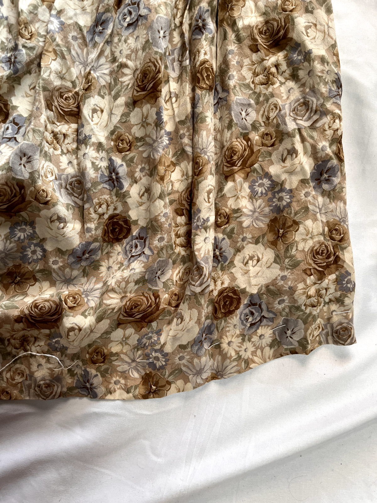 MARINA RINALDI GONNA DONNA WOMAN SKIRT TG. 46 VINTAGE CASUAL SETA