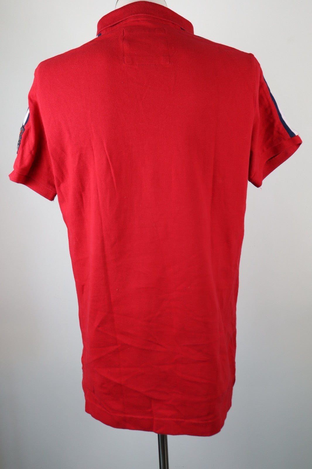 SUPERDRY MAGLIA UOMO TG. XL MAN POLO SHIRT CASUAL VINTAGE 100% COTONE COTTON