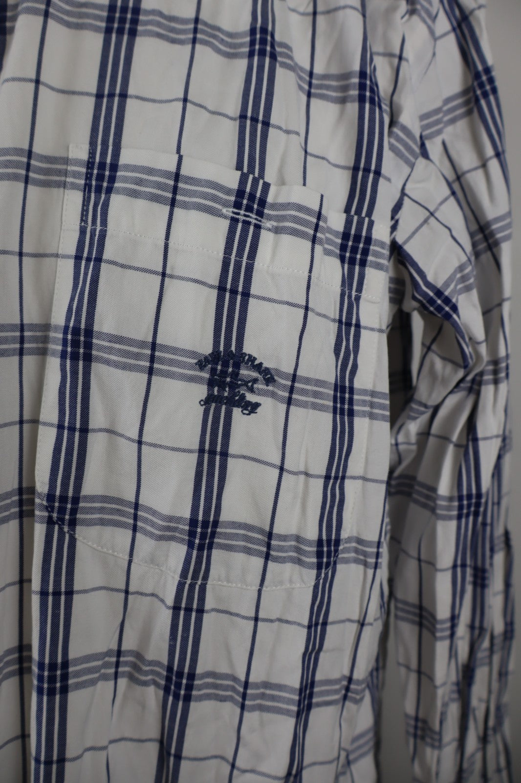PAUL & SHARK CAMICIA UOMO TG 39 15 1/2 MAN CASUAL VINTAGE SHIRT COTONE COTTON