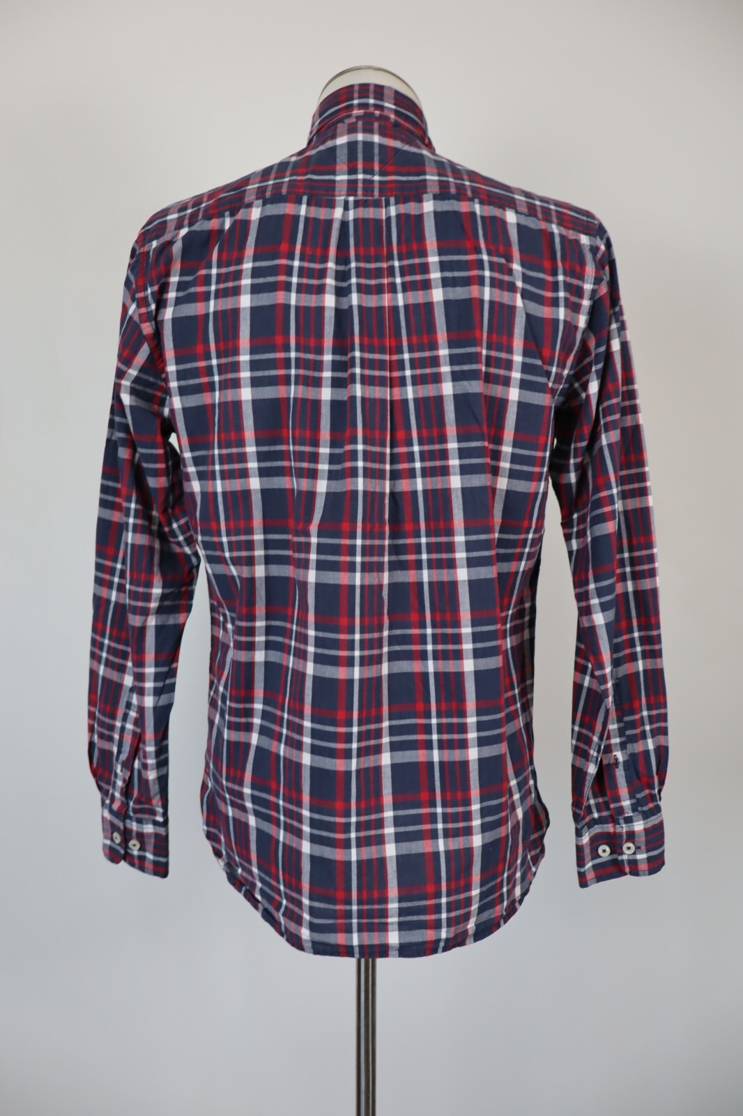 TOMMY HILFIGER CAMICIA UOMO TG. XS MAN CASUAL SHIRT VINTAGE SHIRT COTONE COTTON