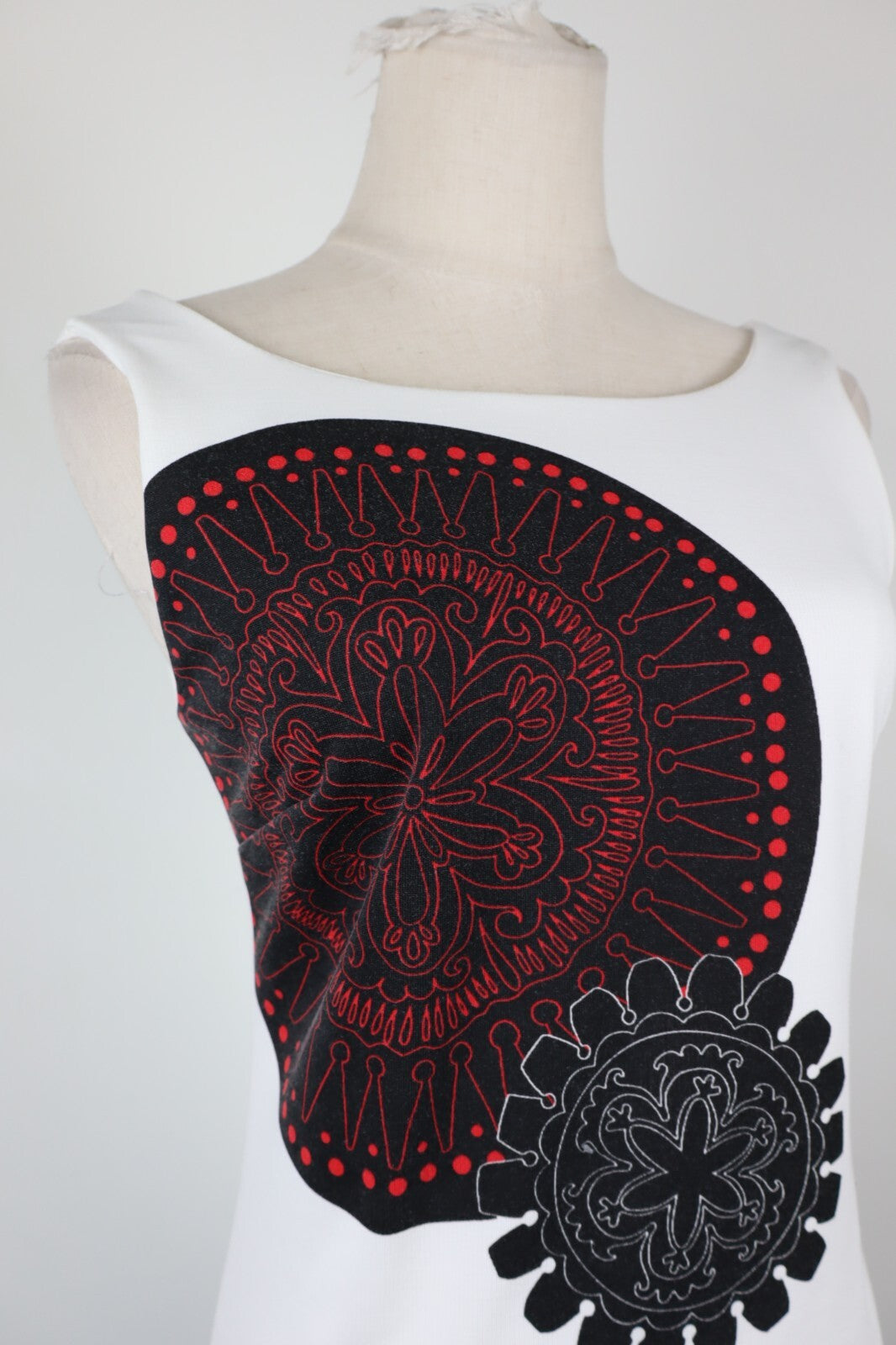 DESIGUAL VESTITO DONNA TG. S WOMAN CASUAL VINTAGE DRESS ABITO