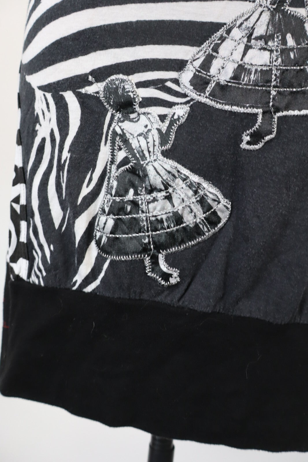 DESIGUAL VESTITO DONNA TG. M WOMAN CASUAL VINTAGE DRESS ABITO CIRQUE DU SOLEIL