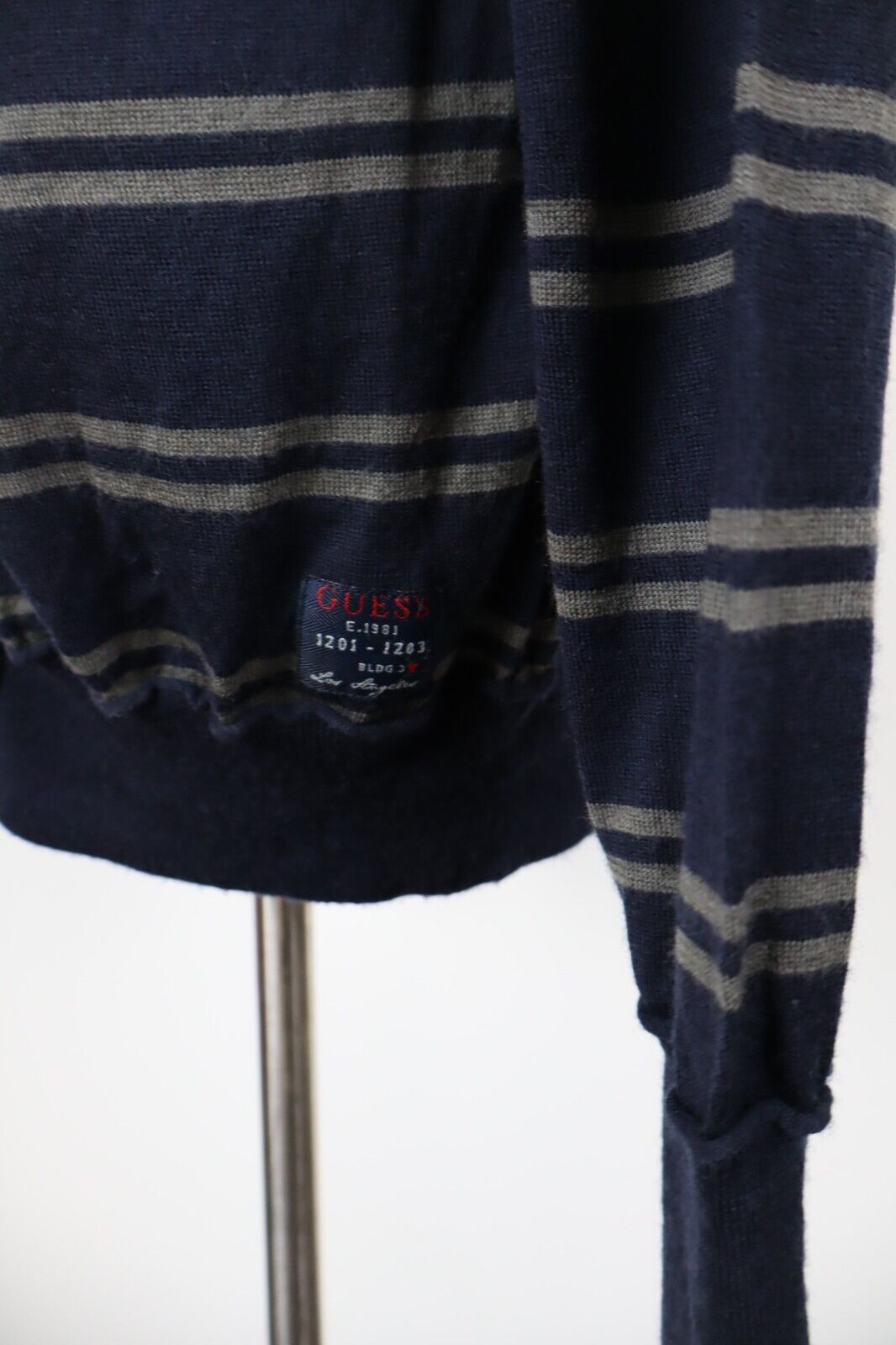 GUESS MAGLIONE CARDIGAN VINTAGE UOMO Tg. 2XL MAN SWEATER CASUAL LANA