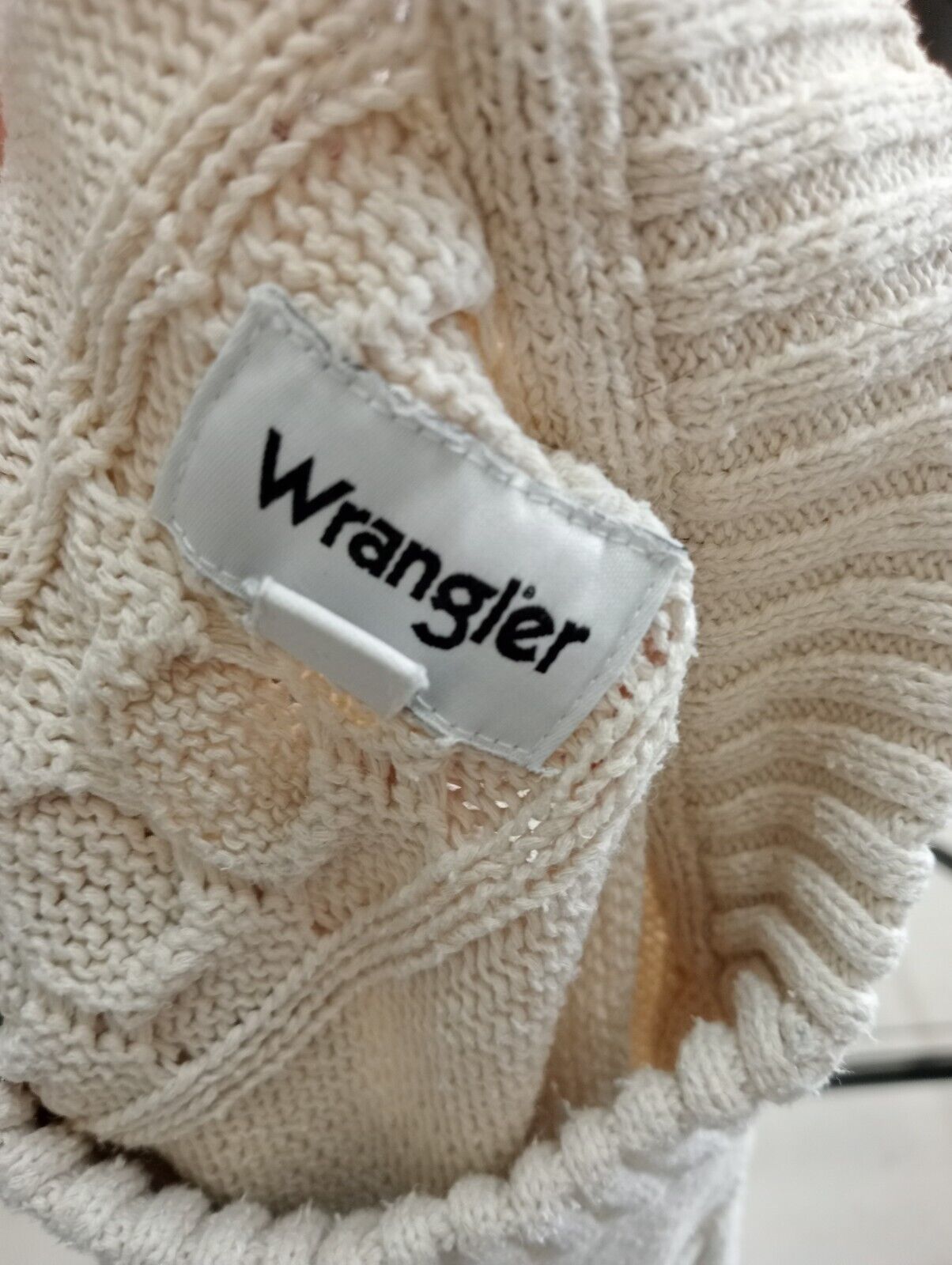 WRANGLER MAGLIONE COTONE COTTON UOMO L MAN SWEATER CASUAL VINTAGE ITALY