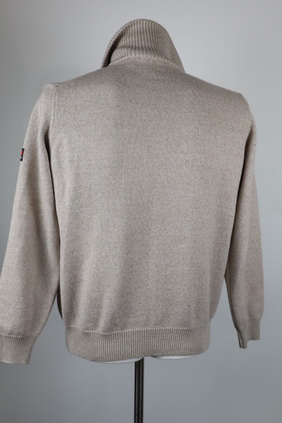NAVIGARE MAGLIONE CON ZIP LANA WOOL VINTAGE UOMO Tg. M MAN SWEATER CASUAL