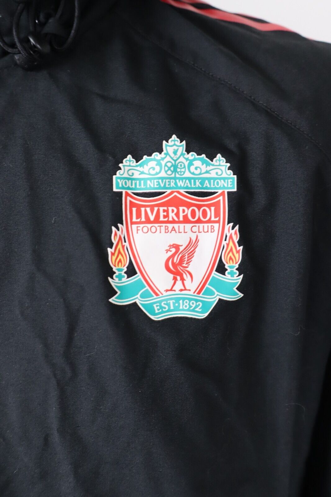 ADIDAS LIVERPOOL FELPA CALCIO GIACCA DONNA Tg 7 WOMAN VINTAGE SWEATSHIRT