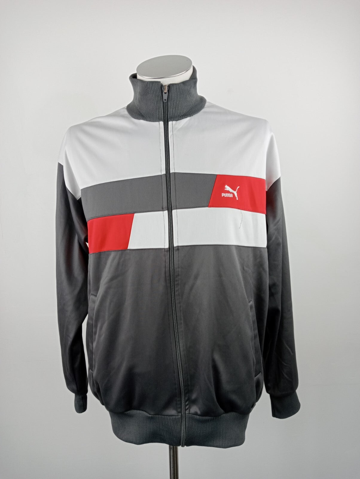 PUMA GIACCA SPORTIVA UOMO Tg. 6 MAN VINTAGE CASUAL SPORT JACKET CON ZIP