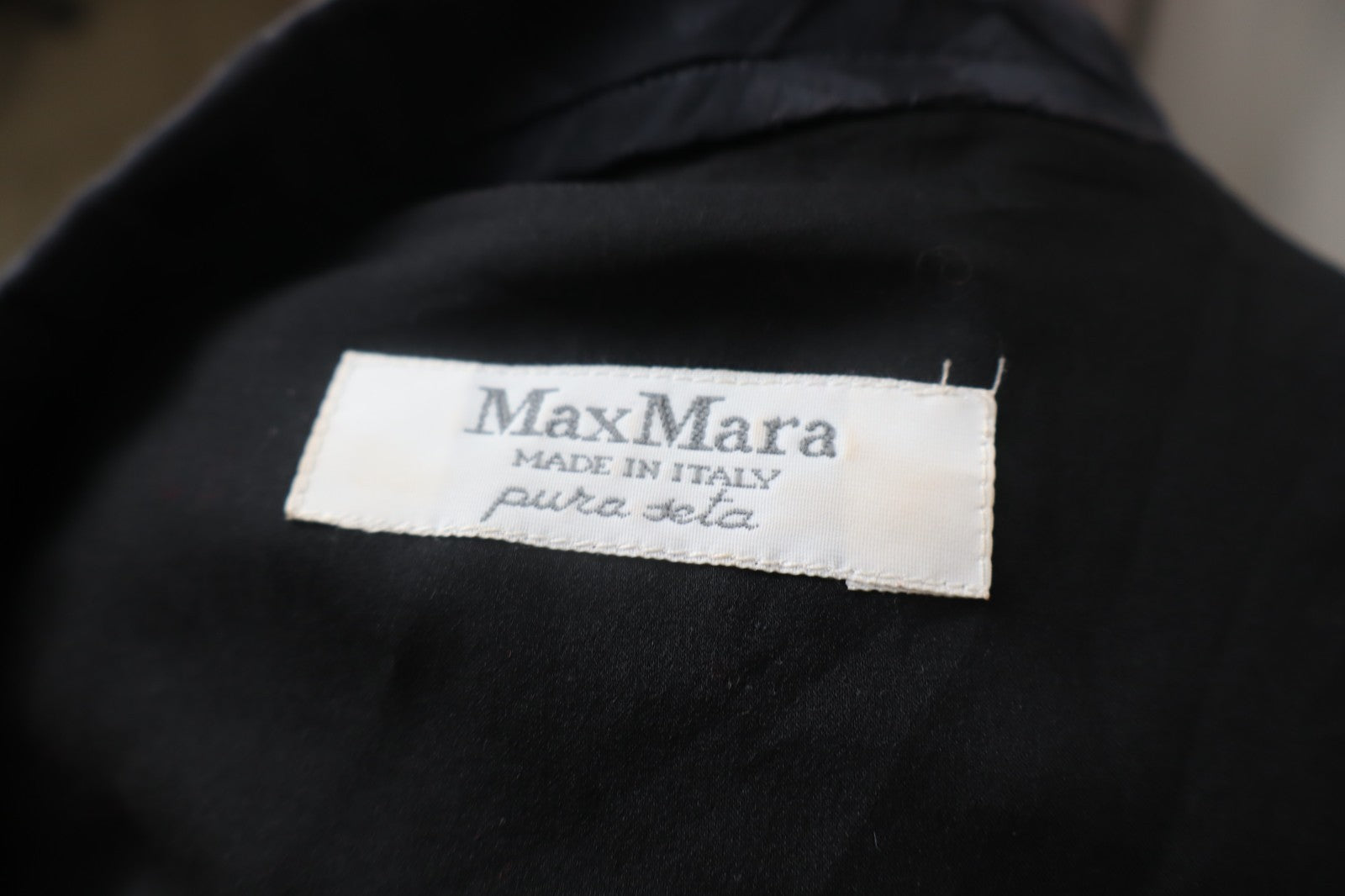 MAX MARA GIACCA BLAZER DONNA Tg XL WOMAN VINTAGE JACKET  SETA SILK UN BOTTONE