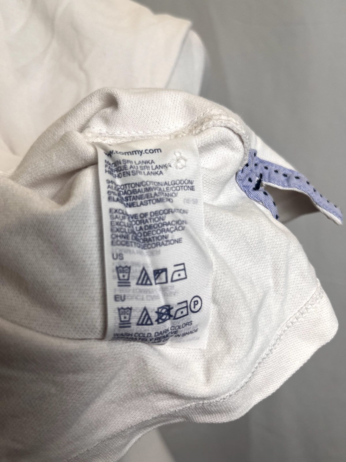 TOMMY HILFIGER POLO MAGLIA DONNA COTONE TG. M WOMAN SHIRT CASUAL VINTAGE