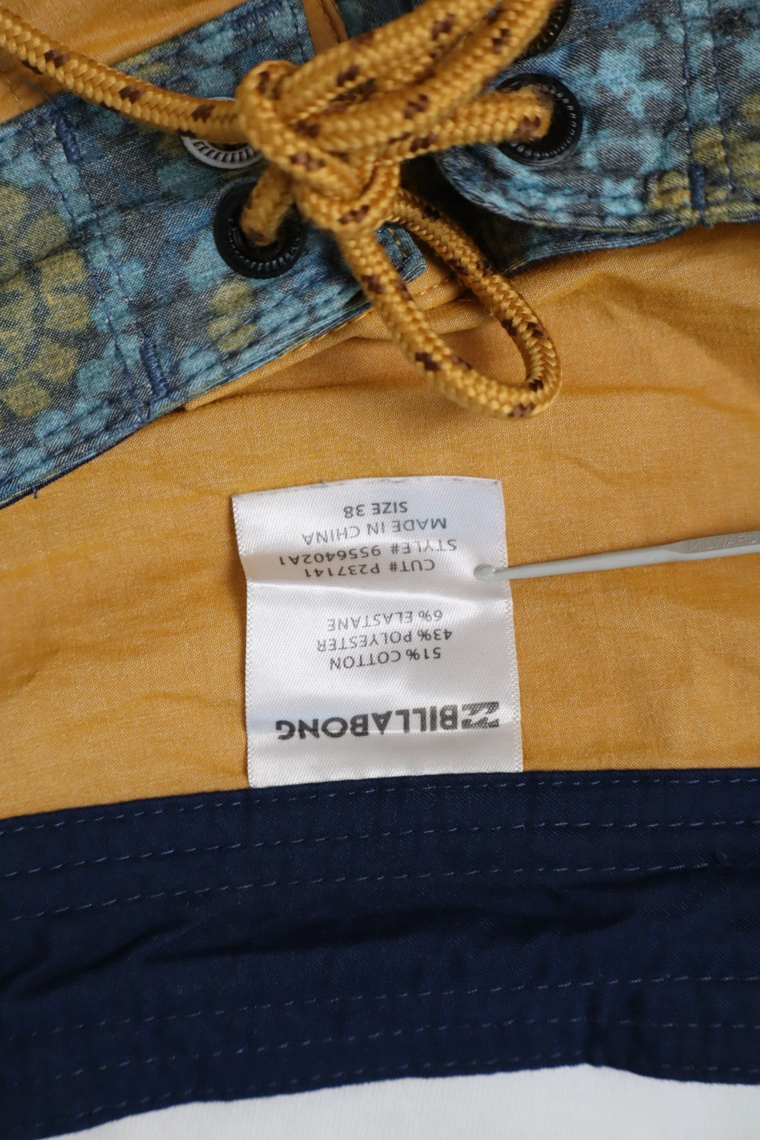 BILLABONG COSTUME PANTALONCINO MARE UOMO TG 38 MEN SWIMSUIT VINTAGE CASUAL