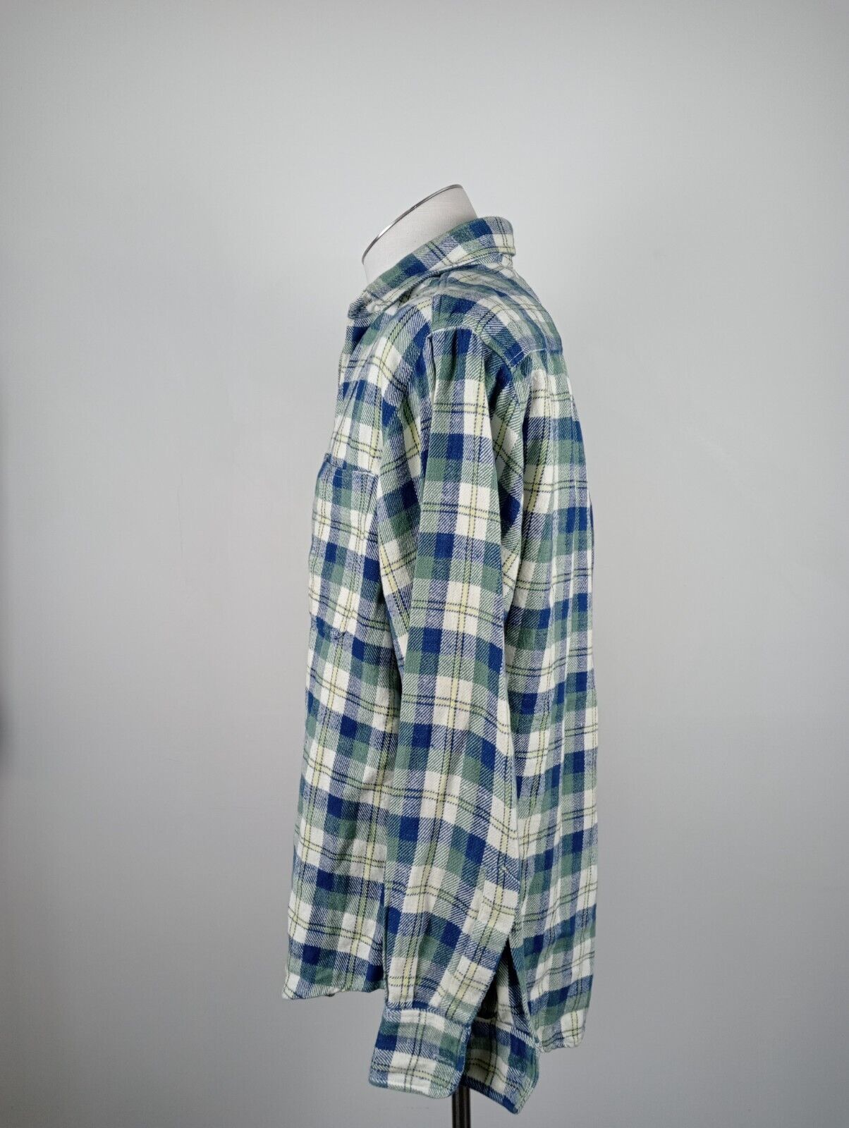 FILA CAMICIA UOMO TG M MAN SHIRT CASUAL VINTAGE COTONE COTTON LANA WOOL