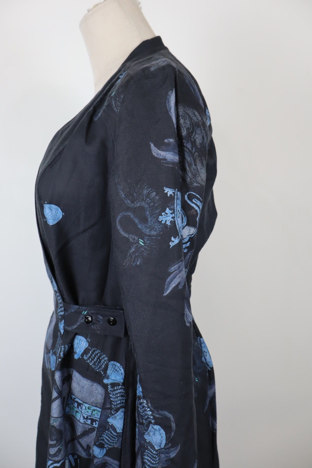 G-STAR RAW VESTITO ABITO DONNA TG. S WOMAN VINTAGE DRESS COTONE A PORTAFOGLIO