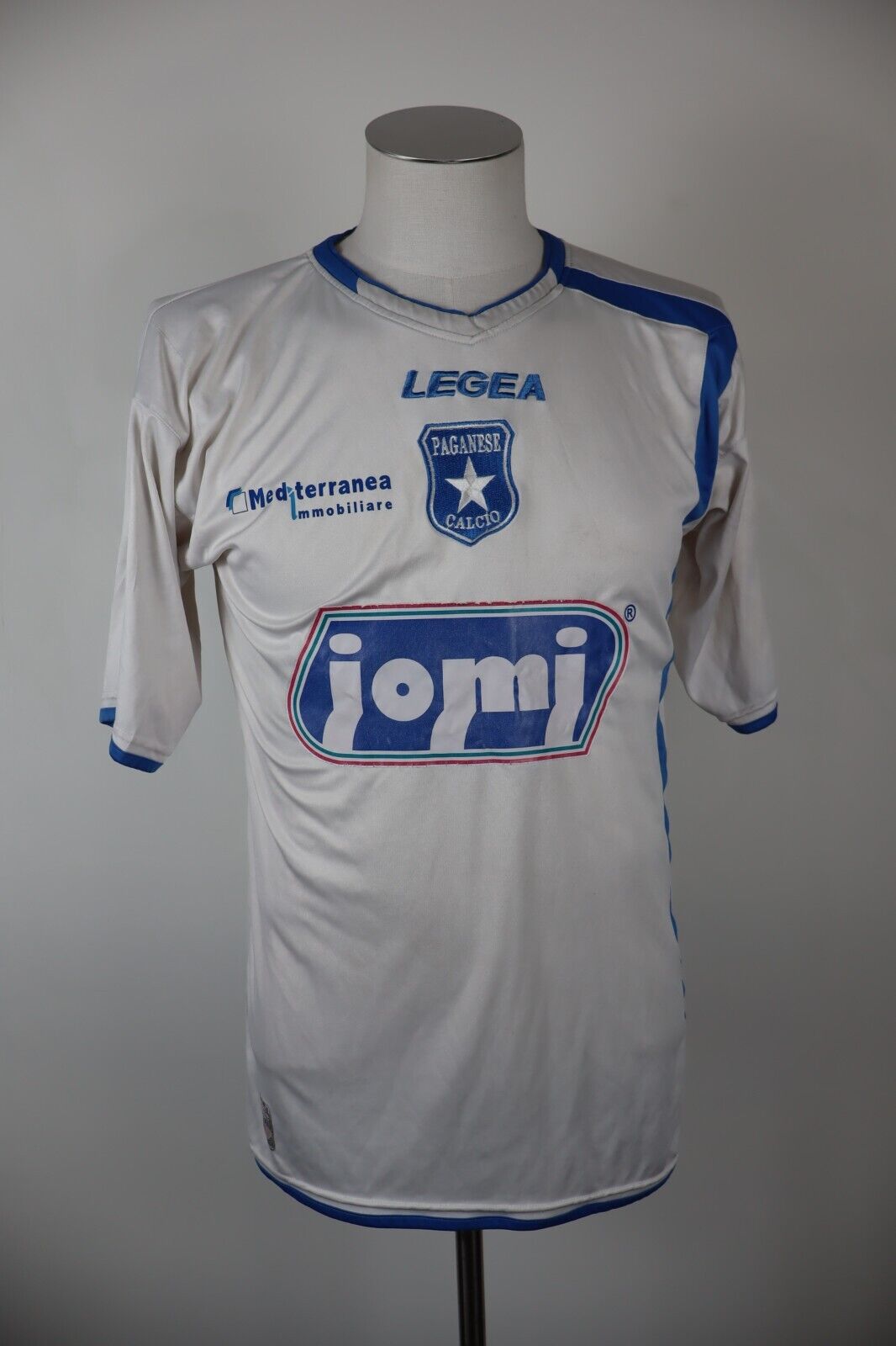 LEGEA PAGANESE N 14 MAGLIA CALCIO UOMO Tg L SOCCER TRIKOT MAN JERSEY SPORT SHIRT