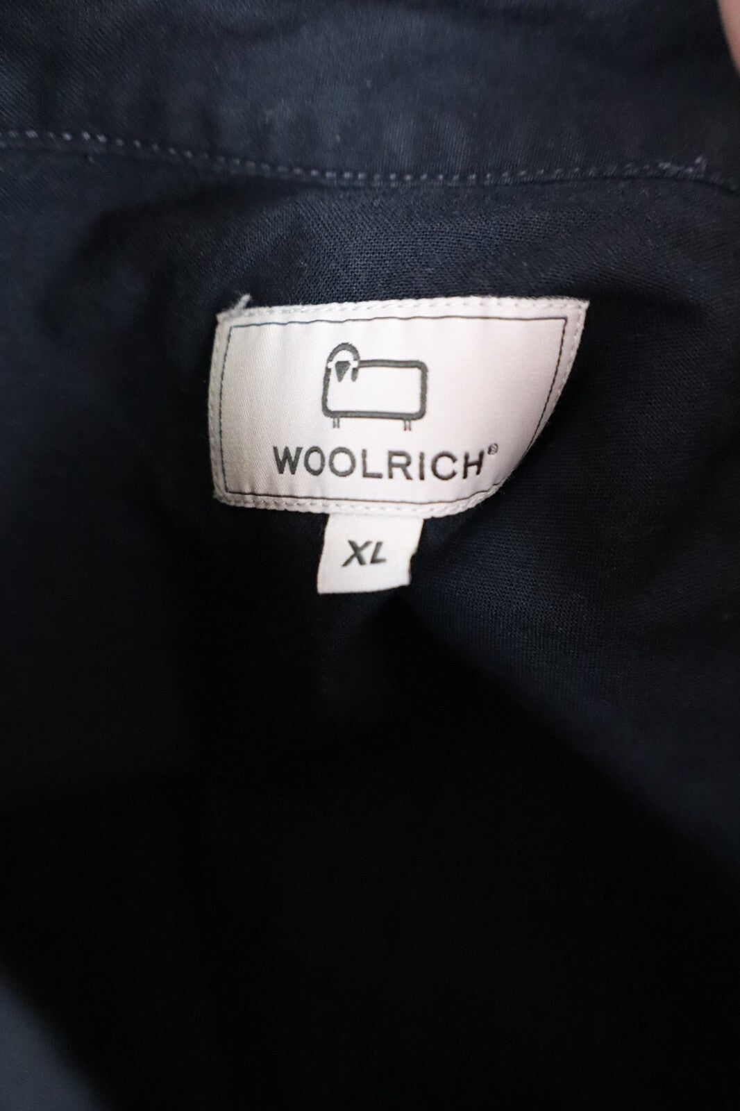 WOOLRICH CAMICIA UOMO COTONE TG. XL MAN CASUAL VINTAGE COTTON SHIRT