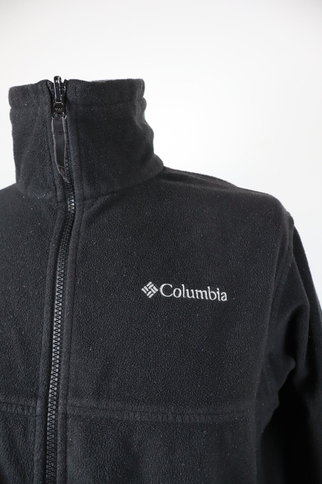 COLUMBIA FELPA CON ZIP JACKET UOMO Tg S MAN SPORT JACKET SWEATSHIRT VINTAGE
