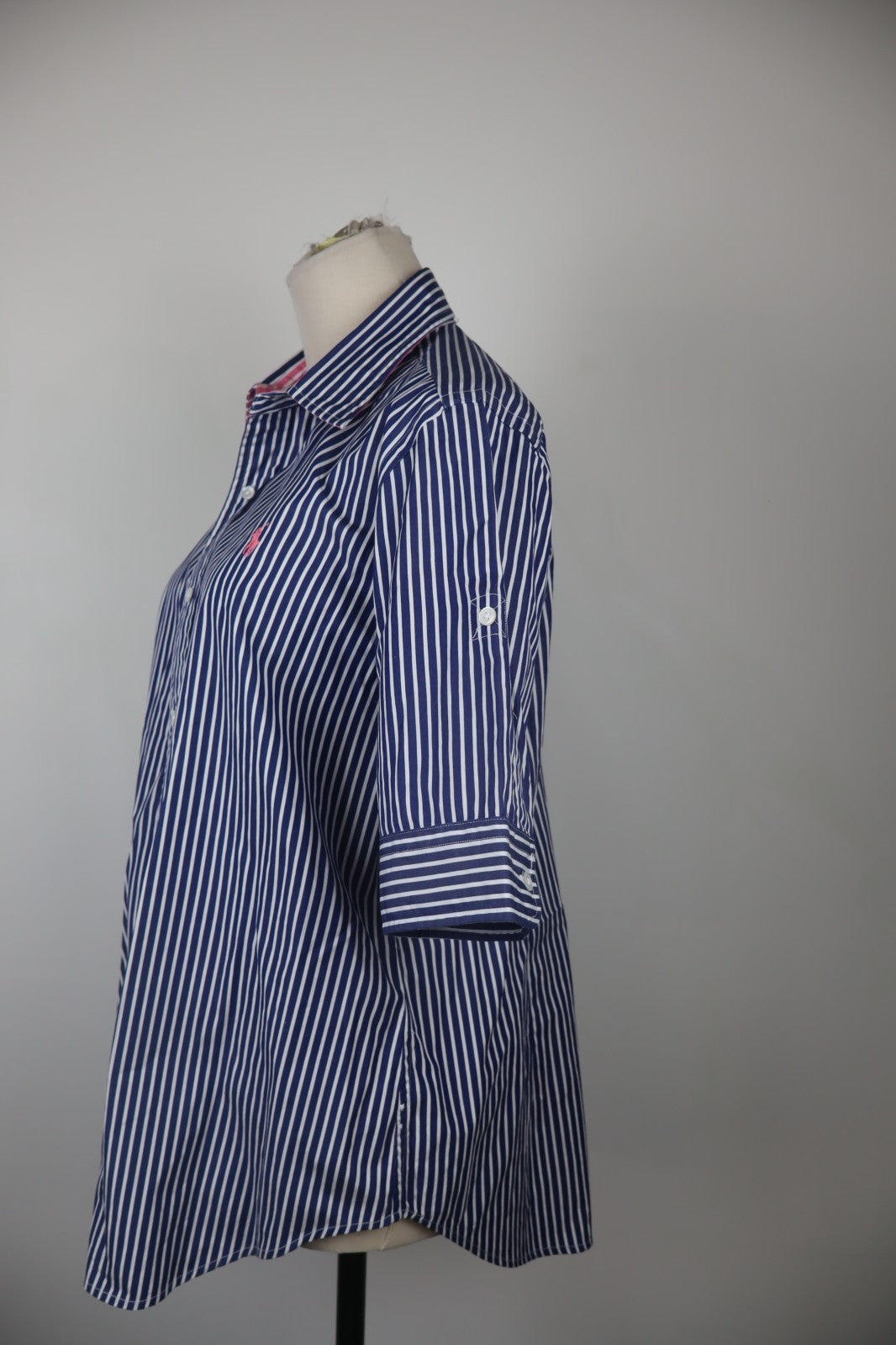RALPH LAUREN POLO GOLF CAMICIA DONNA 14 WOMAN SHIRT CASUAL VINTAGE COTONE COTTON