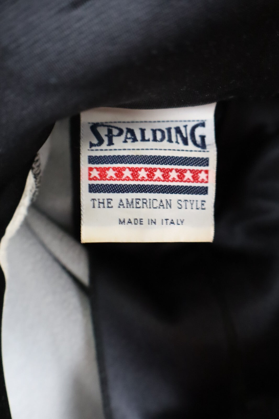 SPALDING GIACCA SPORTIVA UOMO Tg. M MAN VINTAGE CASUAL SPORT JACKET CON ZIP