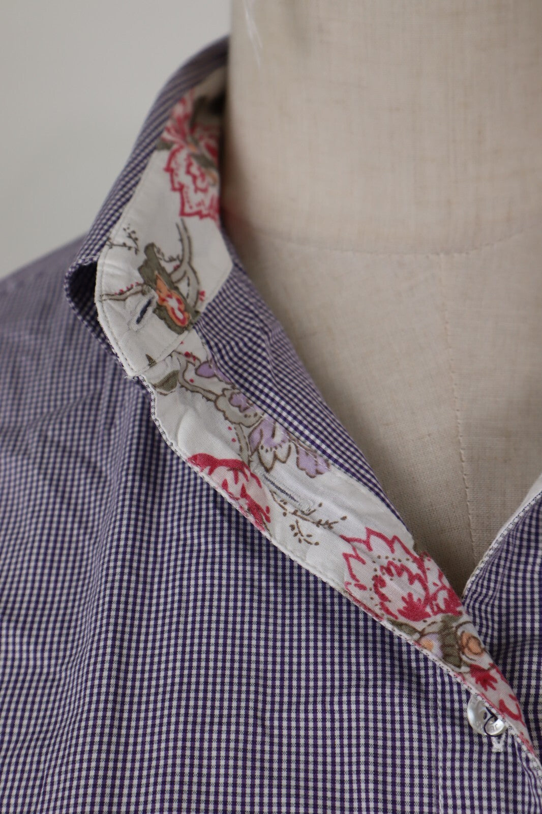 TRUSSARDI JEANS CAMICIA  DONNA TG. XL WOMAN SHIRT CASUAL VINTAGE COTONE