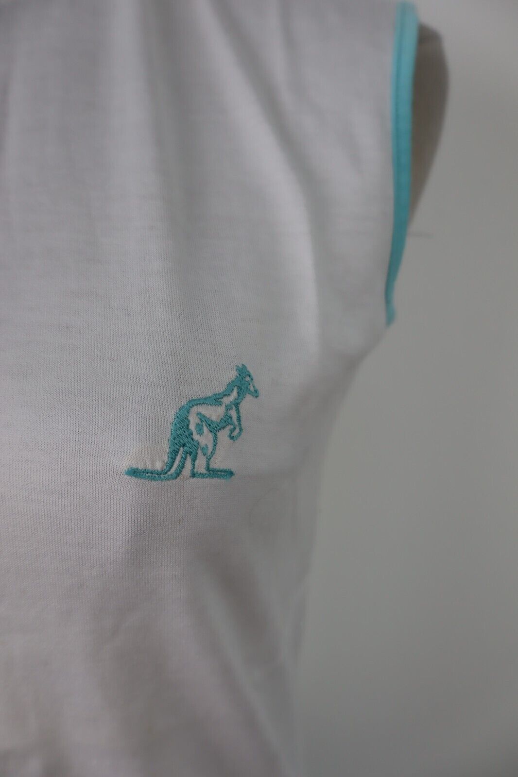 AUSTRALIAN POLO SMANICATA MAGLIA DONNA TG. 41 WOMAN SHIRT CASUAL VINTAGE