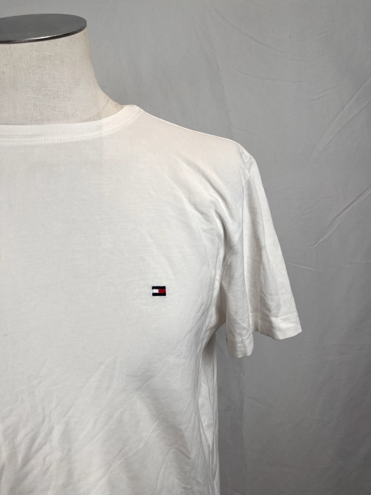 TOMMY HILFIGER JEANS MAGLIA UOMO TG L MAN T-SHIRT CASUAL VINTAGE COTONE