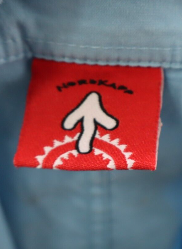 NORDKAPP CAMICIA UOMO TG. L MAN CASUAL VINTAGE SHIRT COTONE COTTON