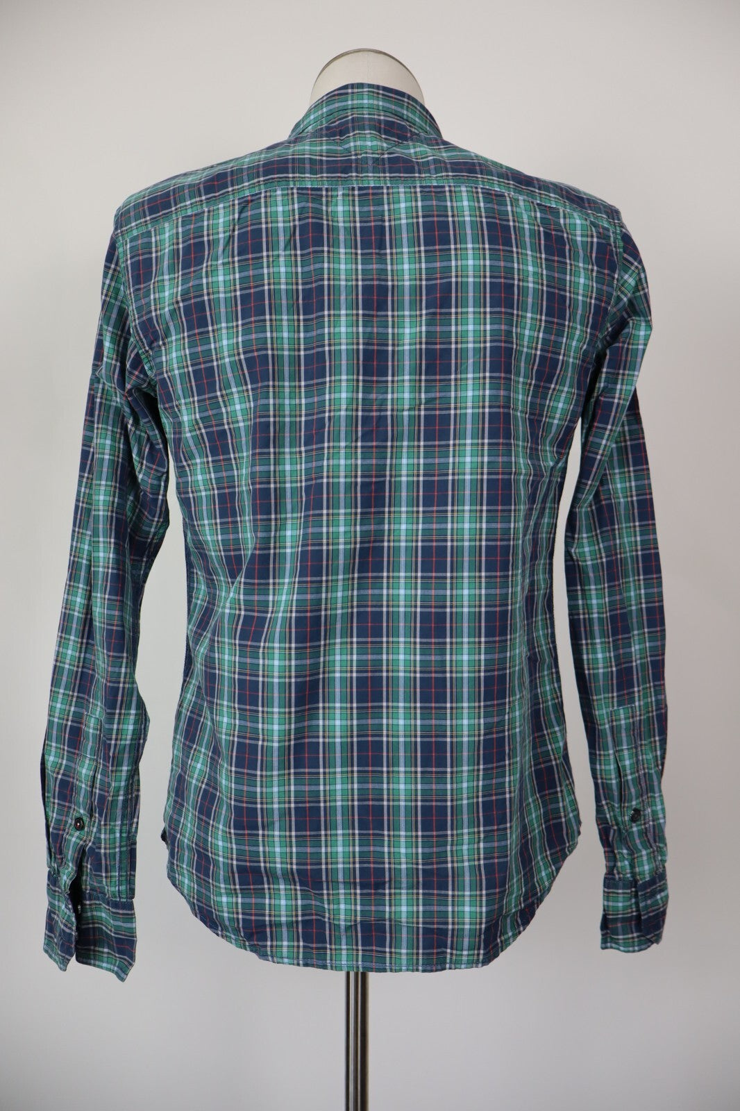 TOMMY HILFIGER CAMICIA UOMO COTONE TG. S MAN CASUAL VINTAGE COTTON SHIRT