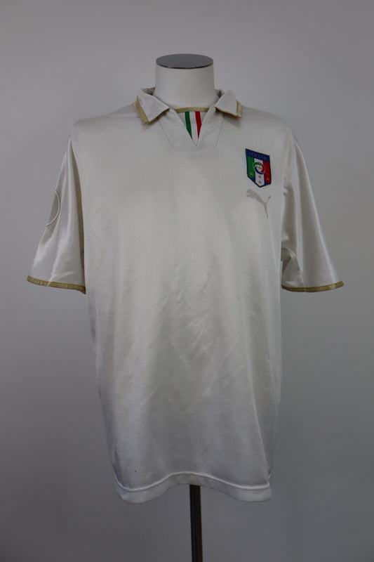 PUMA ITALIA EURO UEFA 2008 MAGLIA CALCIO XL UOMO MAN T-SHIRT SOCCER SPORT JERSEY