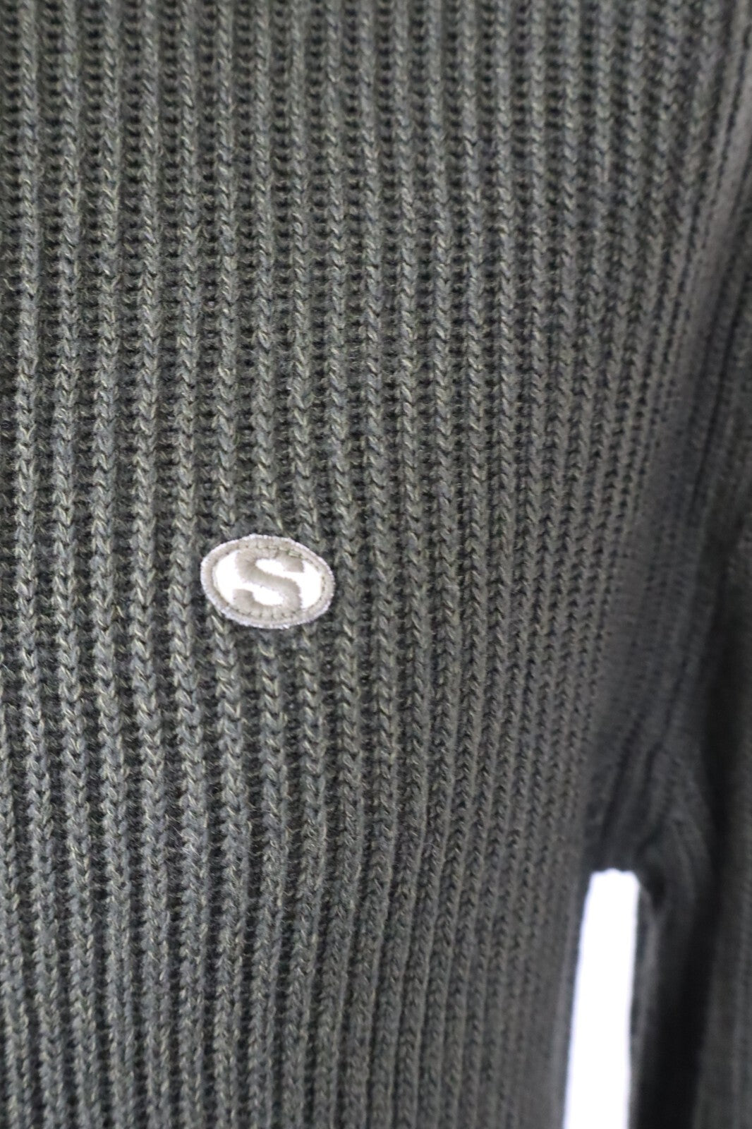 SUPERGA MAGLIONE VINTAGE LANA MERINO UOMO Tg. L MAN WOOL SWEATER CASUAL