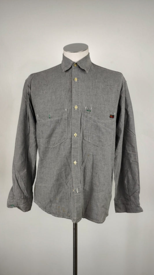ROY ROGER'S CAMICIA UOMO TG M MAN CASUAL VINTAGE SHIRT COTONE COTTON