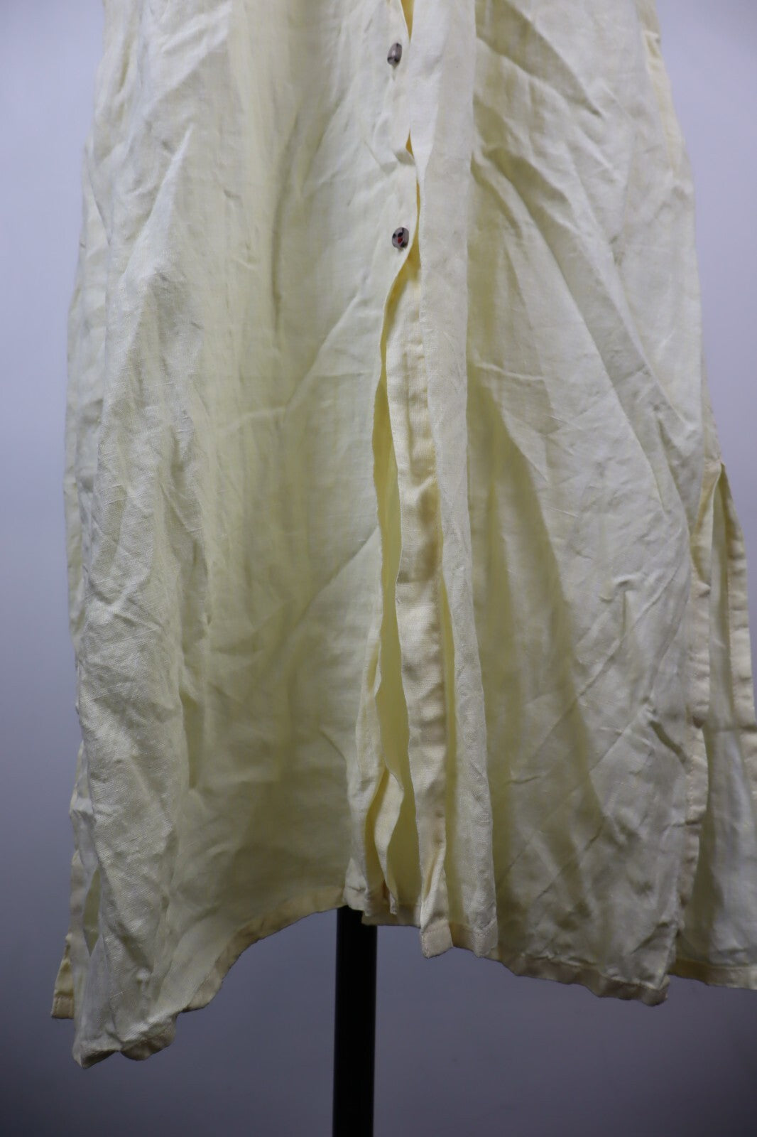 TOMMY HILFIGER VESTITO DONNA TG. 40 WOMAN CASUAL VINTAGE DRESS LINO LINEN