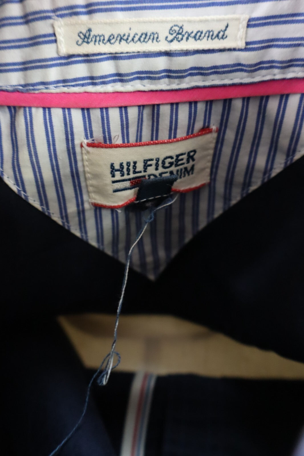 TOMMY HILFIGER CAMICIA DONNA TG. XS WOMAN SHIRT CASUAL VINTAGE COTONE COTTON