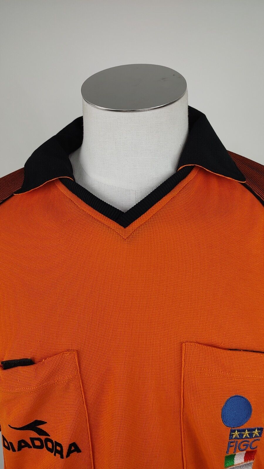 DIADORA ITALIA MAGLIA CALCIO ARBITRO UOMO Tg L SOCCER MAN JERSEY