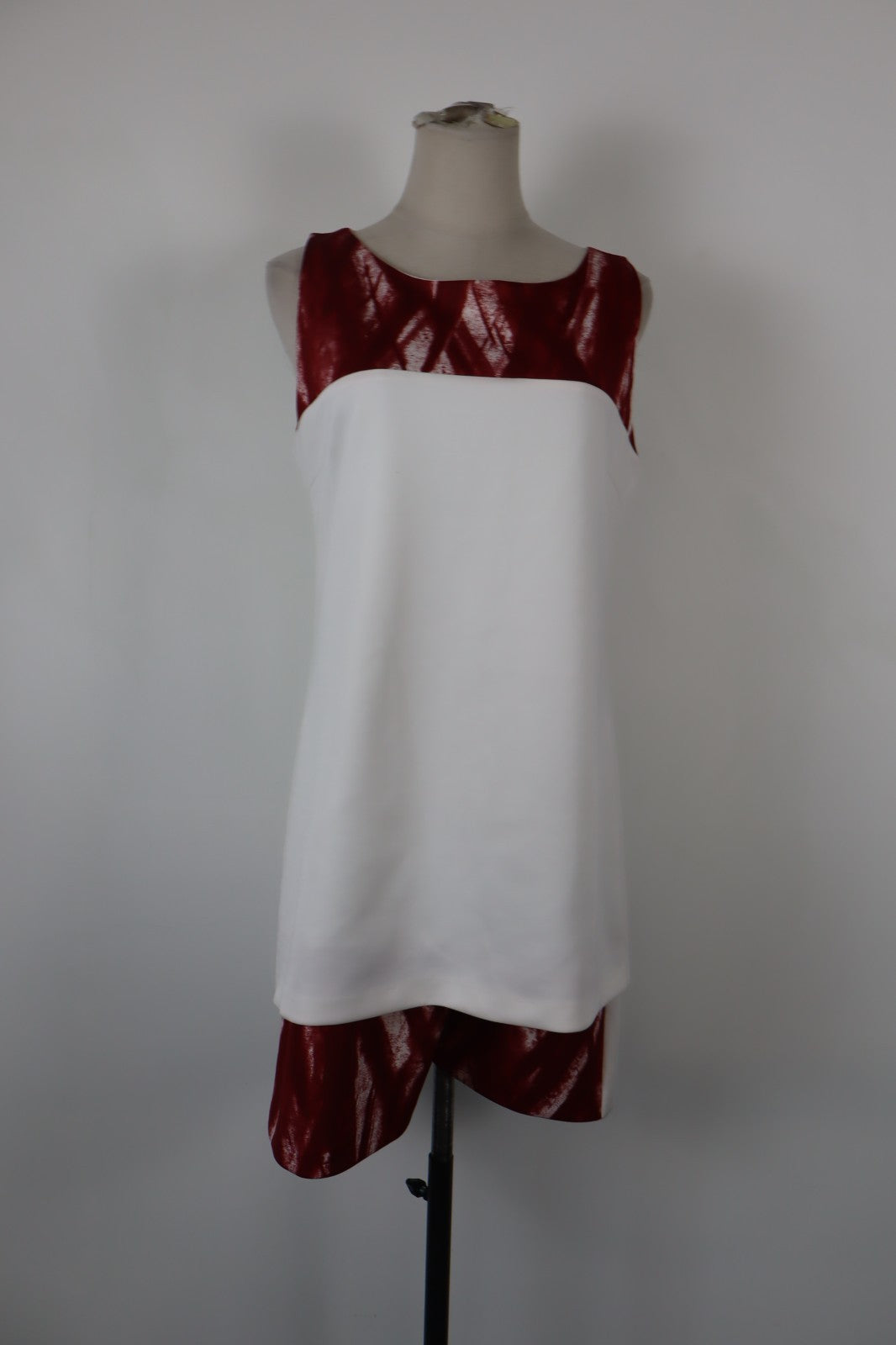 COVERI FACTORY VESTITO ABITO DONNA TG. 46  WOMAN CASUAL VINTAGE DRESS CON TAG