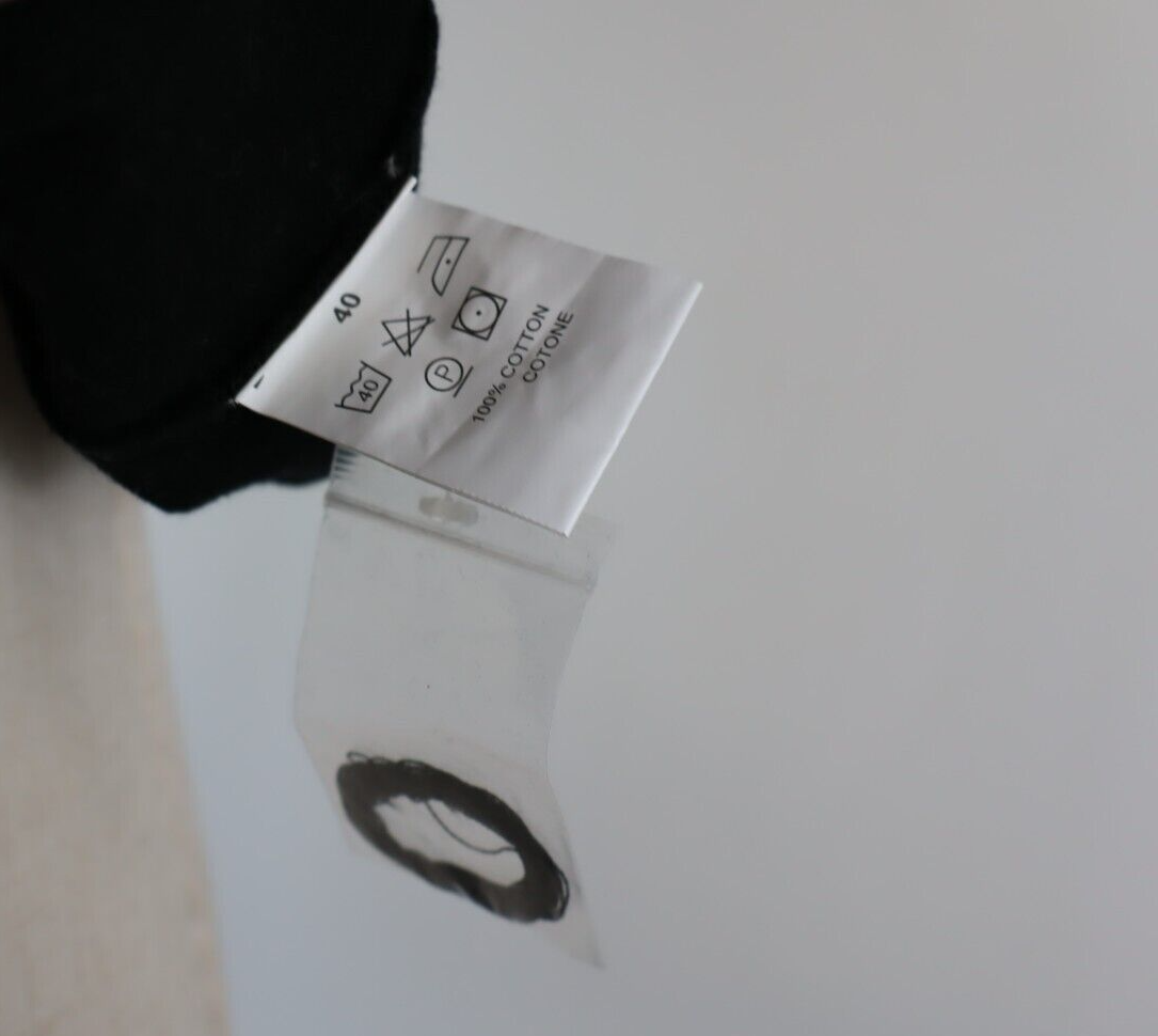 BIKKEMBERGS MAGLIA SMANICATO DONNA 40 WOMAN CASUAL VINTAGE T-SHIRT TOP COTONE