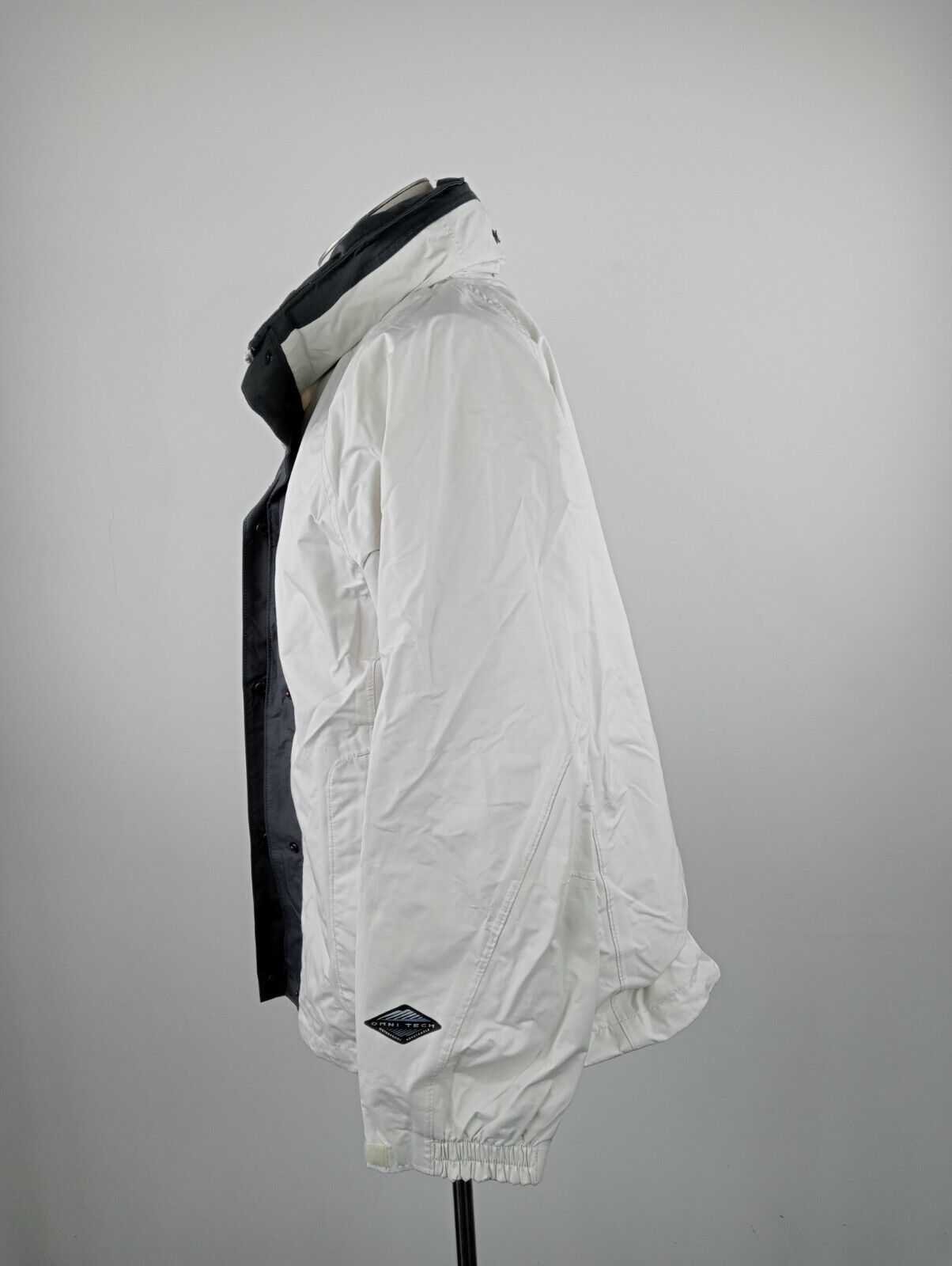 COLUMBIA GIUBBINO IMPERMEABILE WATERPROOF DONNA TG L WOMAN JACKET CASUAL VINTAGE