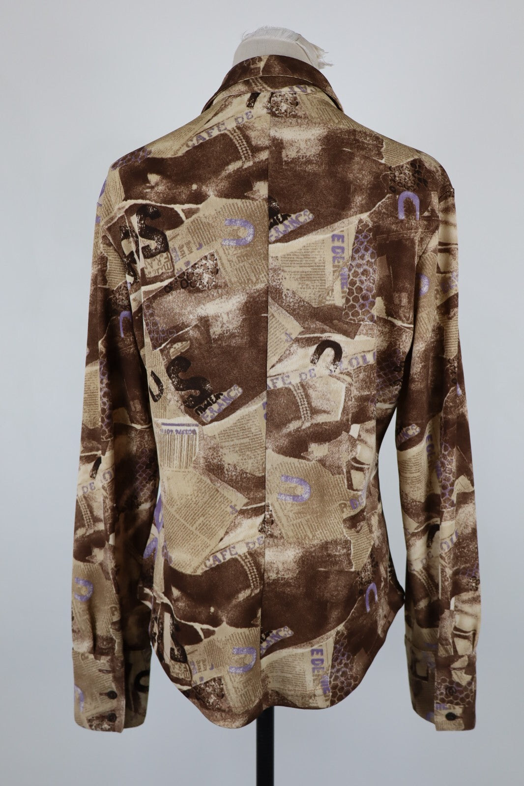EMANUELE UNGARO WEEKEND CAMICIA DONNA TG. 46 WOMAN SHIRT CASUAL VINTAGE