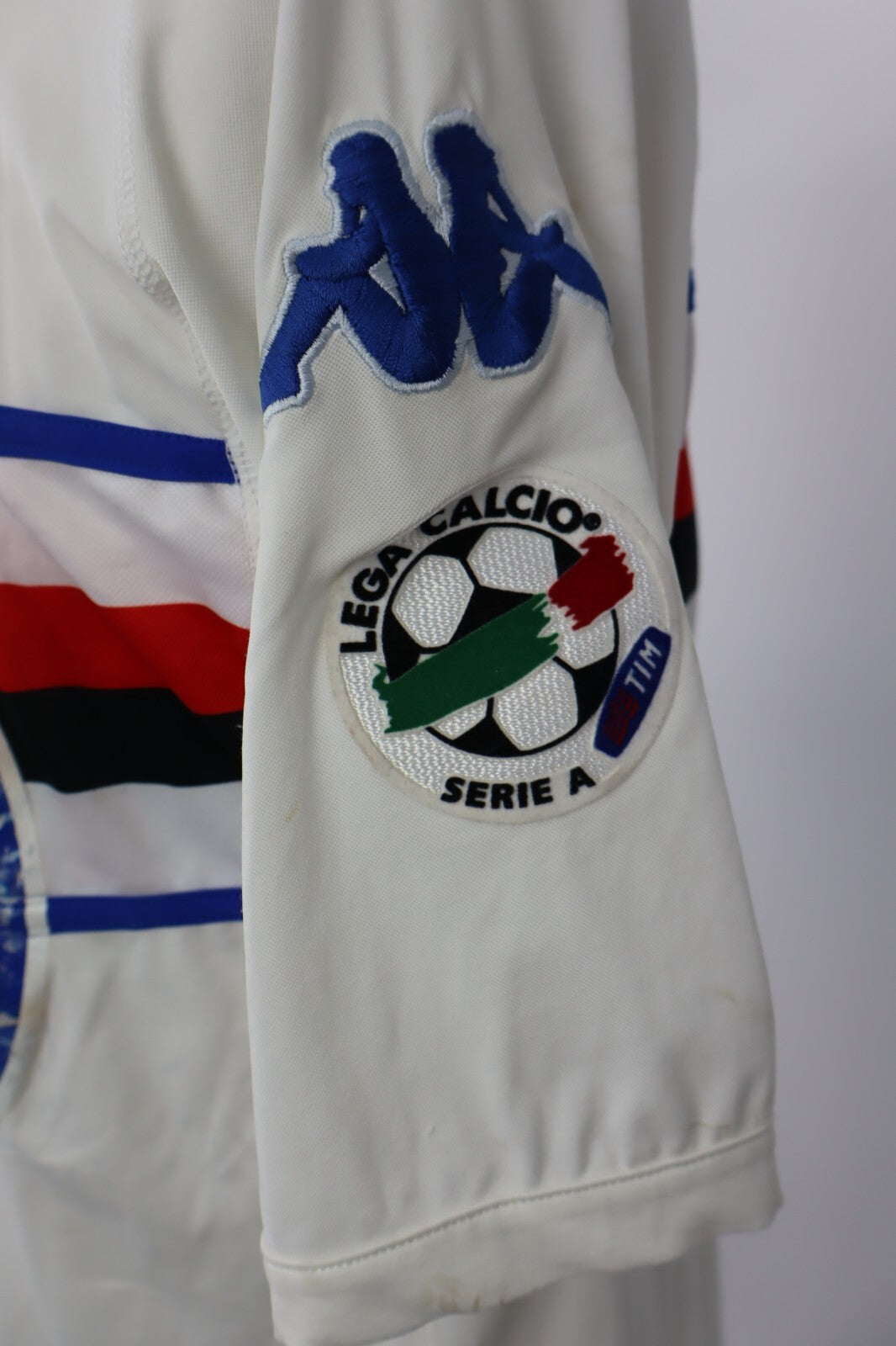 KAPPA SAMPDORIA PISANO N  26 MAGLIA CALCIO TG XL UOMO MAN T-SHIRT SOCCER SPORT