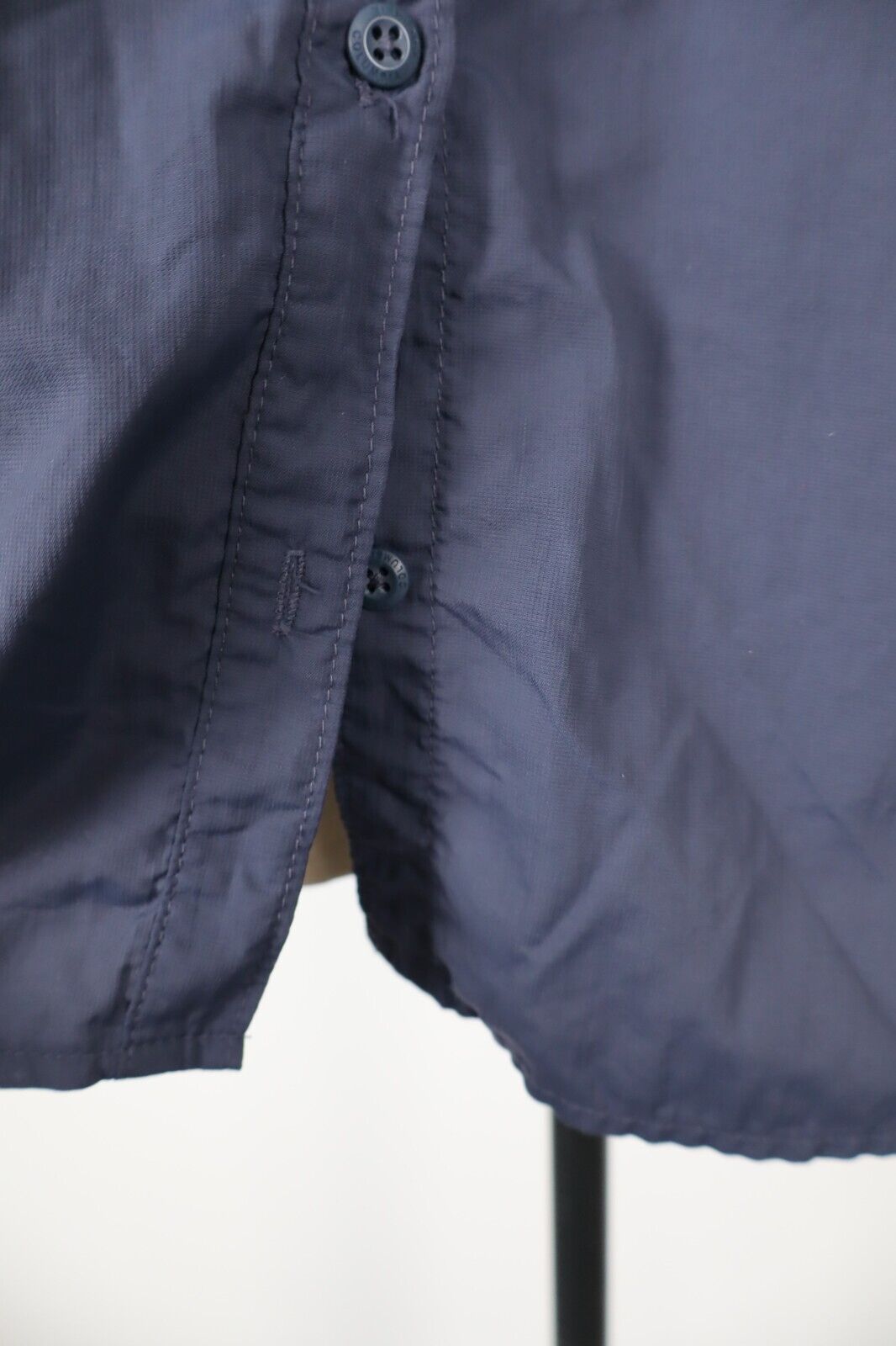 COLUMBIA CAMICIA DONNA TG. XL WOMAN SHIRT CASUAL VINTAGE NYLON