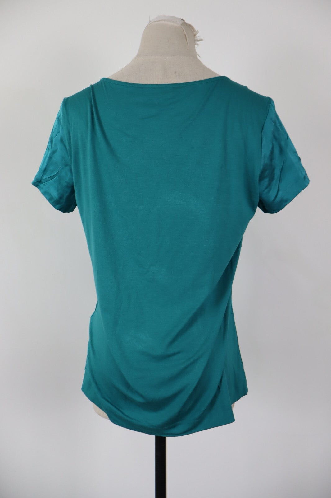 HUGO BOSS MAGLIA DONNA TG. S WOMAN CASUAL VINTAGE TOP T-SHIRT SETA